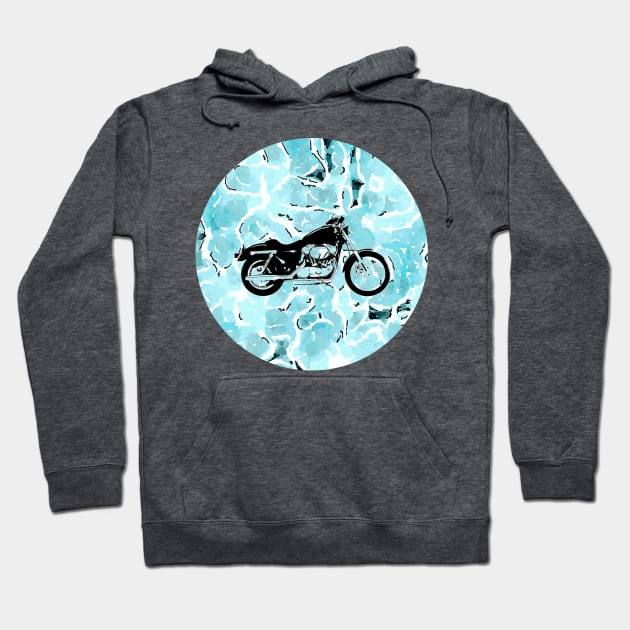 Trippy Bike Hoodie by CANJ72